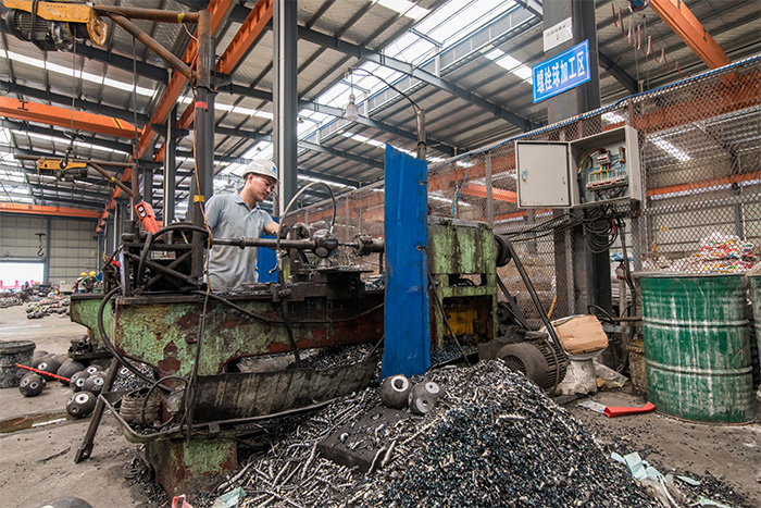 海口网架配件车间